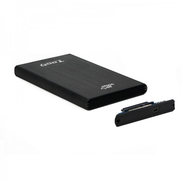 Tooq tqe-2522b caja hd 2.5" sata3 usb 3.0 negra